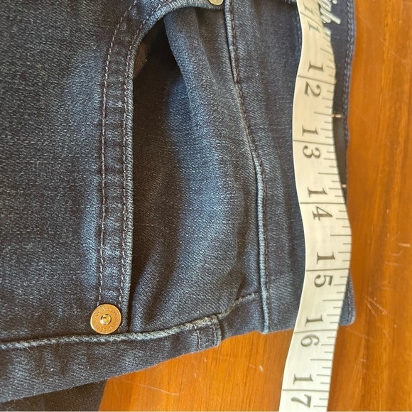 7 For All Mankind high waist  Ankle Givenevere Jeans size 31 - Picture 10 of 14